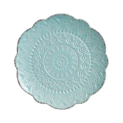 Pfaltzgraff® Remembrance Teal Set of 4 Salad Plates- Salad Plates