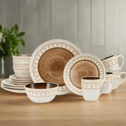 Pfaltzgraff® Remi Beige 16 Piece Dinnerware Set, Service for 4- Dinnerware Service For 4