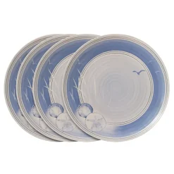 Pfaltzgraff® Rio Beach House Set of 4 Outdoor Melamine Dinner Plates- Dinner Plates