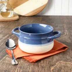 Pfaltzgraff® Rio Double Handled Soup Bowl- Soup Cereal Bowls