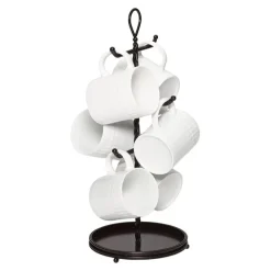 Pfaltzgraff® Rope Mug Tree- Fruit And Storage Baskets