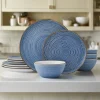 Pfaltzgraff® Rowan Blue 12 Piece Set, Service for 4- Dinnerware Service For 4