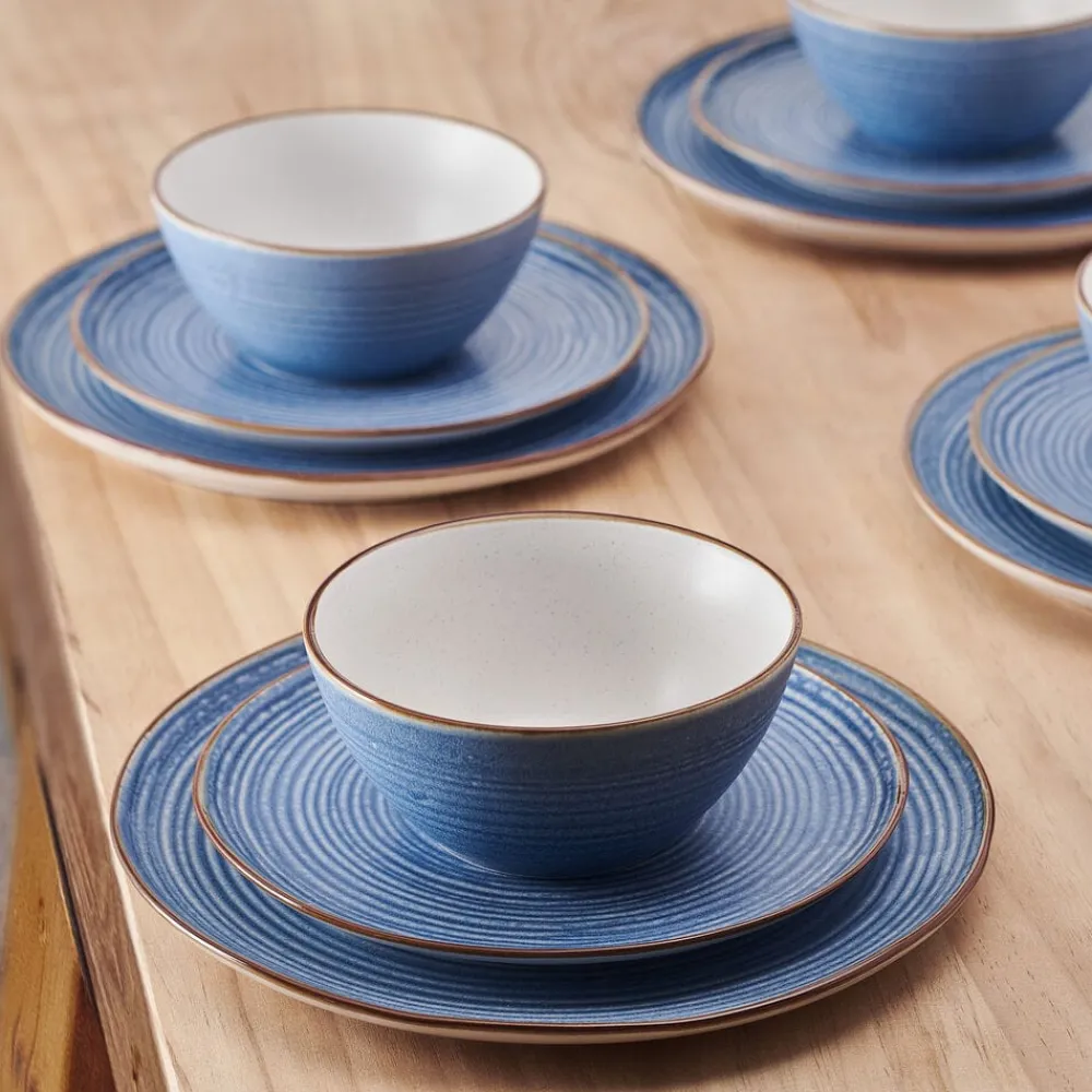 Pfaltzgraff® Rowan Blue 12 Piece Set, Service for 4- Dinnerware Service For 4