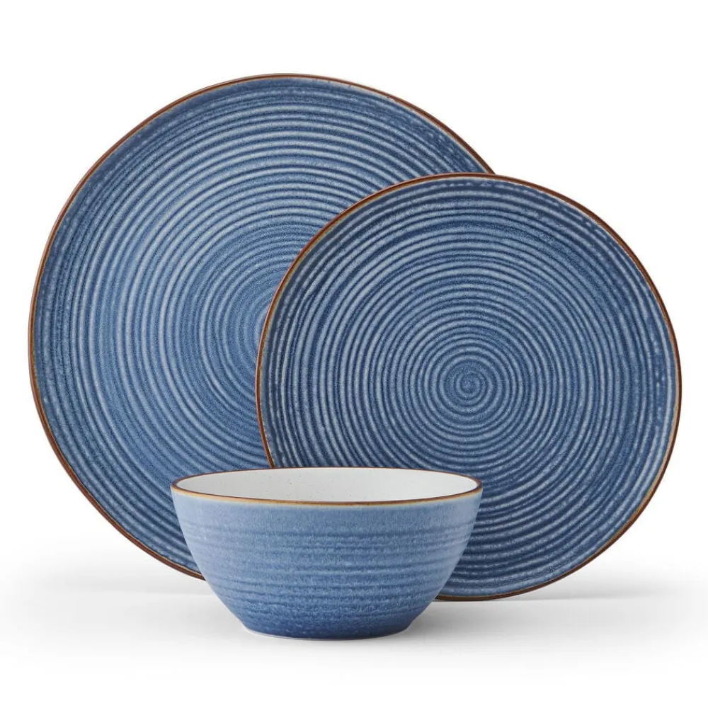 Pfaltzgraff® Rowan Blue 12 Piece Set, Service for 4- Dinnerware Service For 4