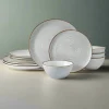 Pfaltzgraff® Rowan Gray Service 12 Piece Set, Service for 4- Dinnerware Service For 4
