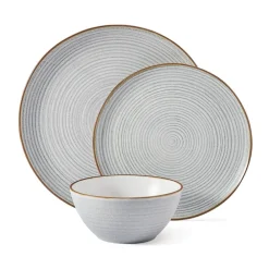 Pfaltzgraff® Rowan Gray Service 12 Piece Set, Service for 4- Dinnerware Service For 4