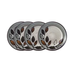 Pfaltzgraff® Rustic Leaves Set of 4 Appetizer Plates- Appetizer Plates