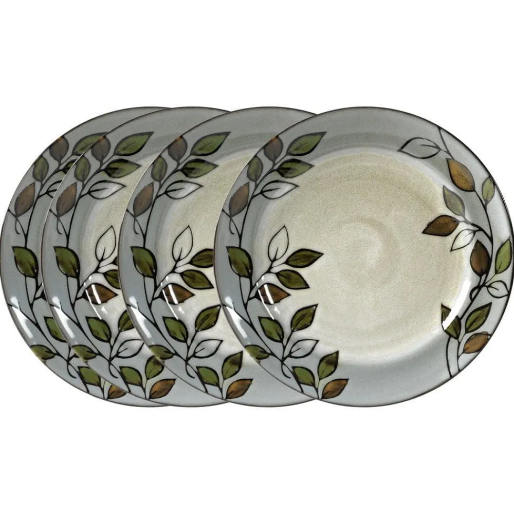 Pfaltzgraff® Rustic Leaves Set of 4 Dinner Plates- Dinner Plates