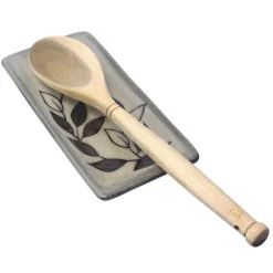 Pfaltzgraff® Rustic Leaves Spoon Rest- Spoon Rests And Trivets