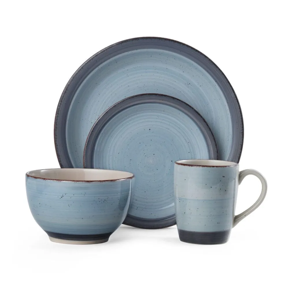 Pfaltzgraff® Sadie Blue 16 Piece Dinnerware Set, Service for 4- Dinnerware Service For 4