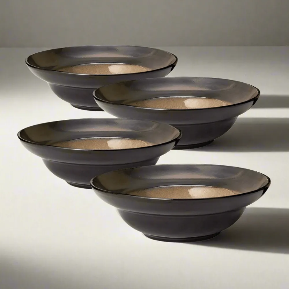 Gourmet Basics® Sandstone Set of 4 Soup Cereal Bowls- Soup Cereal Bowls