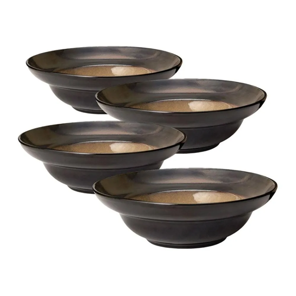 Gourmet Basics® Sandstone Set of 4 Soup Cereal Bowls- Soup Cereal Bowls