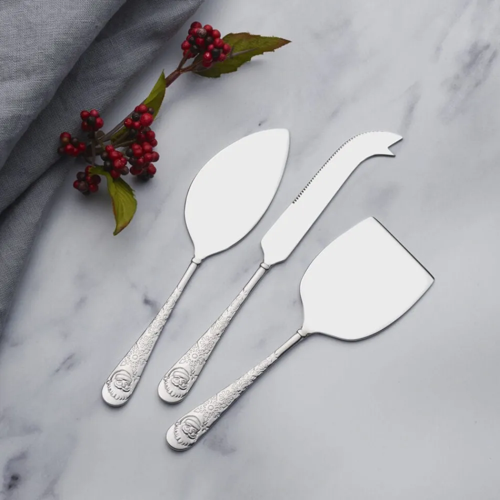 Towle® Everyday Santa 3 Piece Cheese Set- Openstock