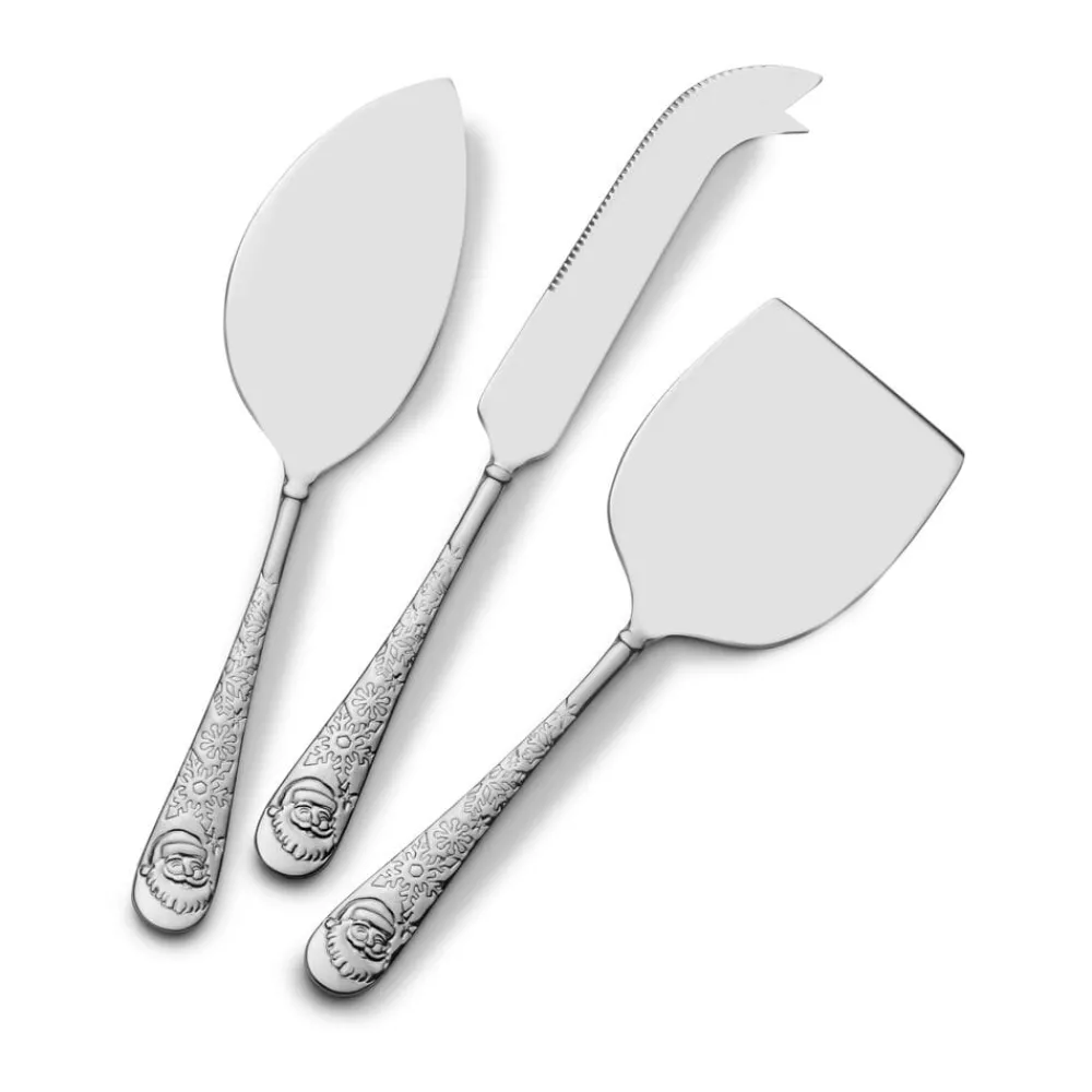 Towle® Everyday Santa 3 Piece Cheese Set- Openstock