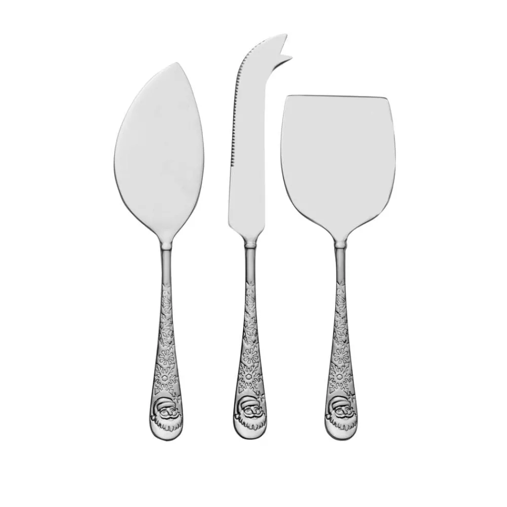 Towle® Everyday Santa 3 Piece Cheese Set- Openstock