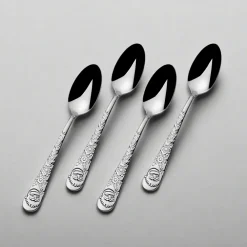 Towle® Everyday Santa Set of 4 Mini Coffee Spoons- Openstock|Sets