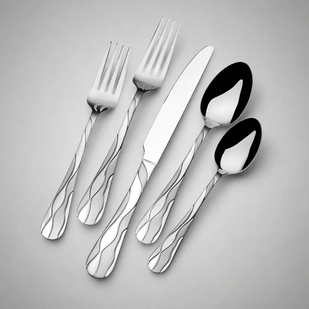 International® Silver Santorini Frost 20 Piece Flatware Set, Service for 4- Sets