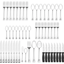Pfaltzgraff® Sapphire Bay 53 Piece Flatware Set, Service for 8- Sets