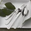 Gourmet Basics® Satin Symmetry 42 Piece Flatware Set, Service for 8- Sets