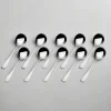 Gourmet Basics® Satin Symmetry Set of 10 Bouillon Spoons- Openstock|Sets