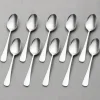 Gourmet Basics® Satin Symmetry Set of 10 Dinner Spoons- Openstock|Sets