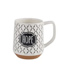 Pfaltzgraff® Sentiment Lattice Set of 6 Mugs, Assorted- Coffee Mugs