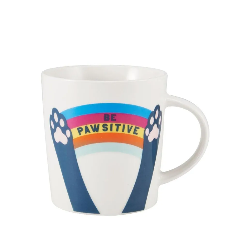 Pfaltzgraff® Sentiment Mugs Be Pawsitive Mug- Coffee Mugs