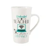 Pfaltzgraff® Sentiment Mugs Dedicated Teacher From Distance Latte Mug- Coffee Mugs