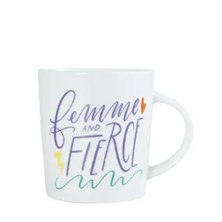 Pfaltzgraff® Sentiment Mugs Femme And Fierce Mug- Coffee Mugs