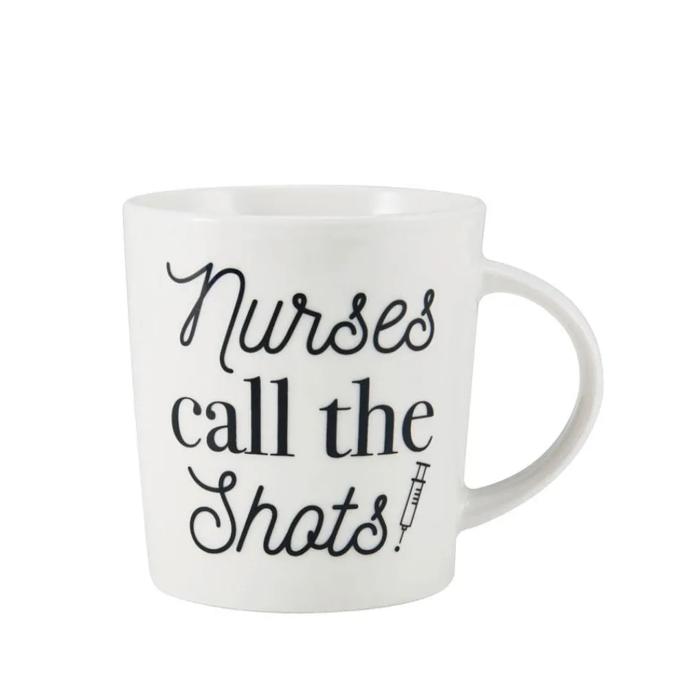 Pfaltzgraff® Sentiment Mugs Nurses Call The Shots Mug- Coffee Mugs