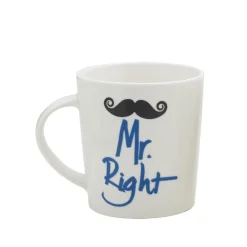 Pfaltzgraff® Sentiment Mugs Set of 2 Mr and Mrs Right Mugs- Coffee Mugs