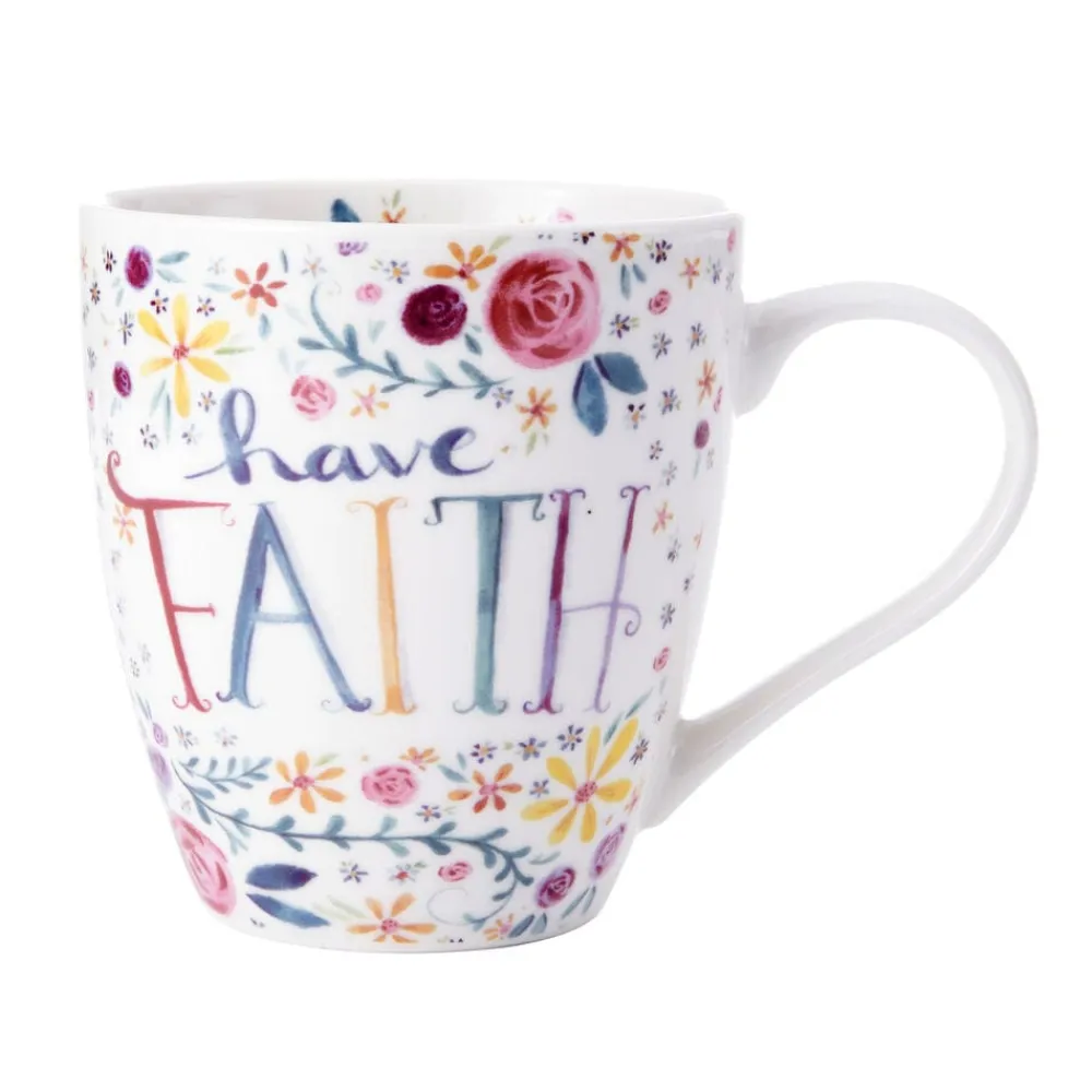 Pfaltzgraff® Sentiments Mug Have Faith Mug- Coffee Mugs