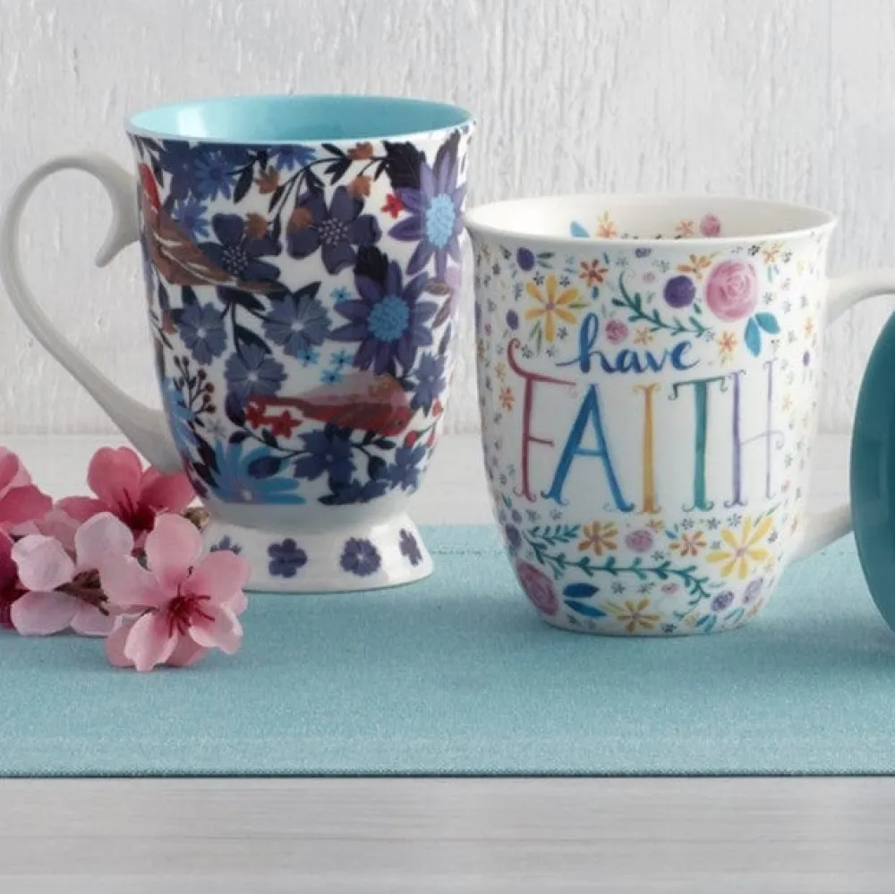 Pfaltzgraff® Sentiments Mug Have Faith Mug- Coffee Mugs