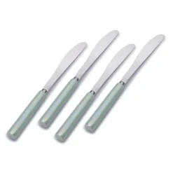 International® Silver Serenity Ceramic Handle Set of 4 Spreaders- Openstock