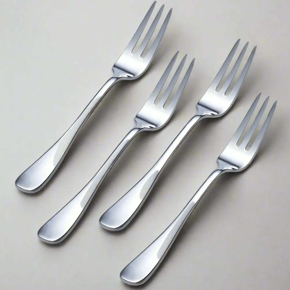 Towle® Living Set of 4 Basic Appetizer Forks- Openstock