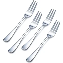 Towle® Living Set of 4 Basic Appetizer Forks- Openstock