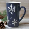 Pfaltzgraff® Snow Flurry Latte Mug- Coffee Mugs