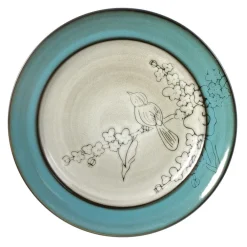 Gourmet Basics® Song Bird Set of 4 Dinner Plates- Dinner Plates
