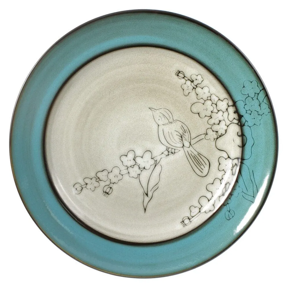 Gourmet Basics® Song Bird Set of 4 Dinner Plates- Dinner Plates