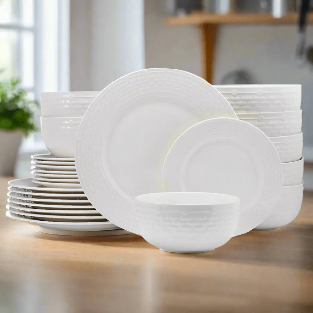 Pfaltzgraff® Sonya 24 Piece Dinnerware Set, Service for 8- Dinnerware Service For 8