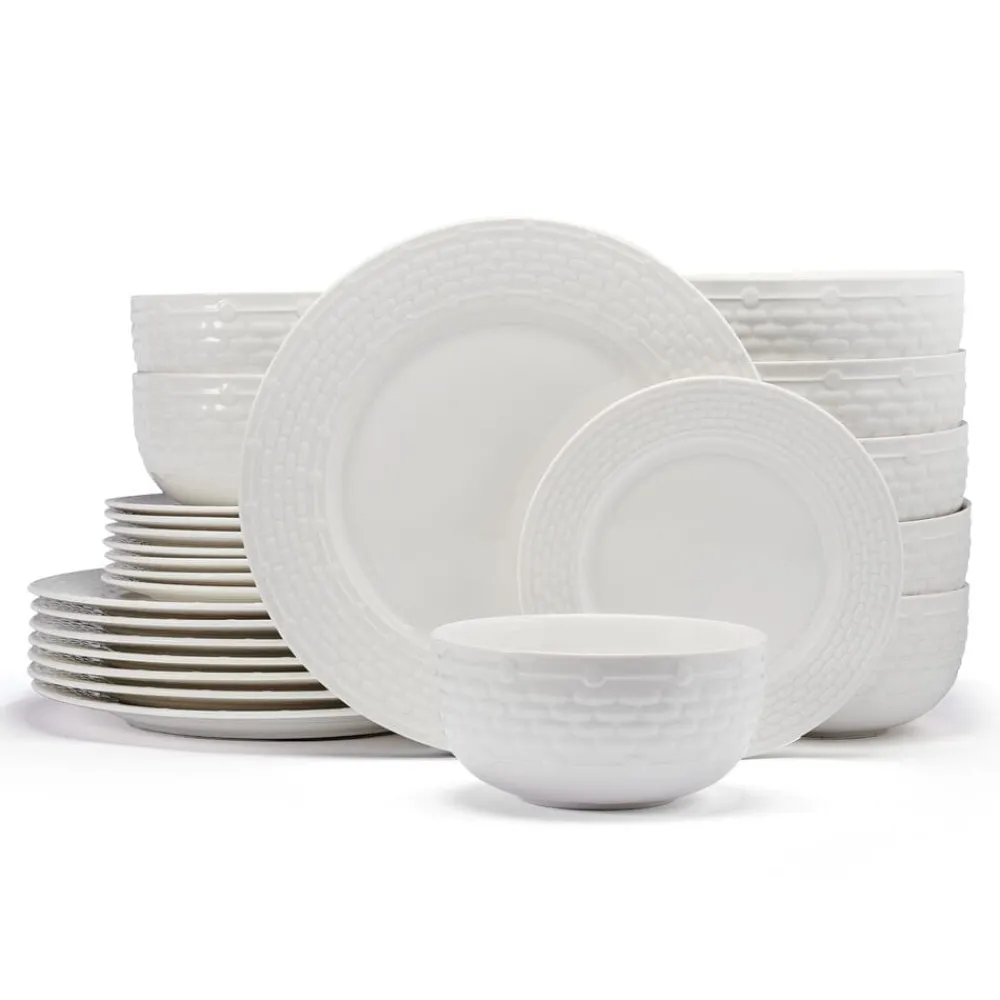 Pfaltzgraff® Sonya 24 Piece Dinnerware Set, Service for 8- Dinnerware Service For 8