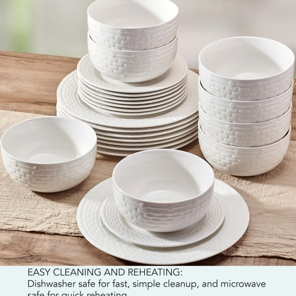 Pfaltzgraff® Sonya 24 Piece Dinnerware Set, Service for 8- Dinnerware Service For 8