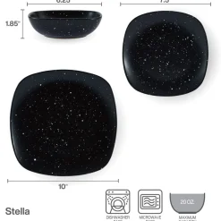 Pfaltzgraff® Stella 12 Piece Dinnerware Set, Service for 4- Dinnerware Service For 4