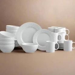 Pfaltzgraff® Sylvia 32 Piece Dinnerware Set, Service for 8- Dinnerware Service For 8