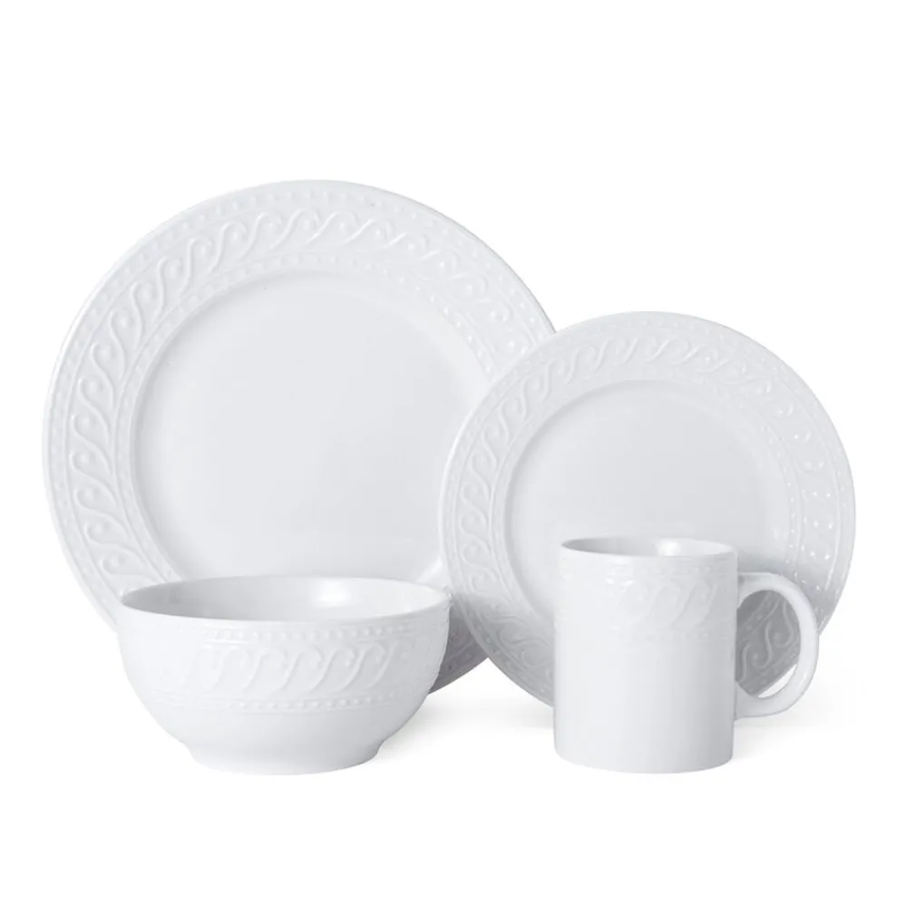 Pfaltzgraff® Sylvia 32 Piece Dinnerware Set, Service for 8- Dinnerware Service For 8