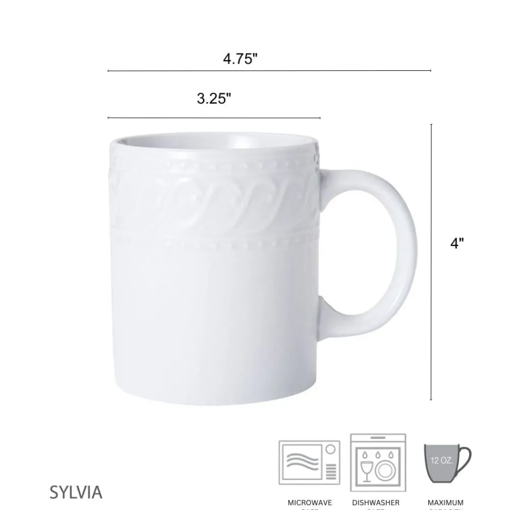 Pfaltzgraff® Sylvia Mug- Coffee Mugs