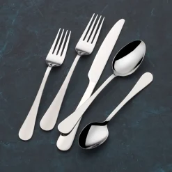 Gourmet Basics® Symmetry 20 Piece Flatware Set, Service for 4- Sets