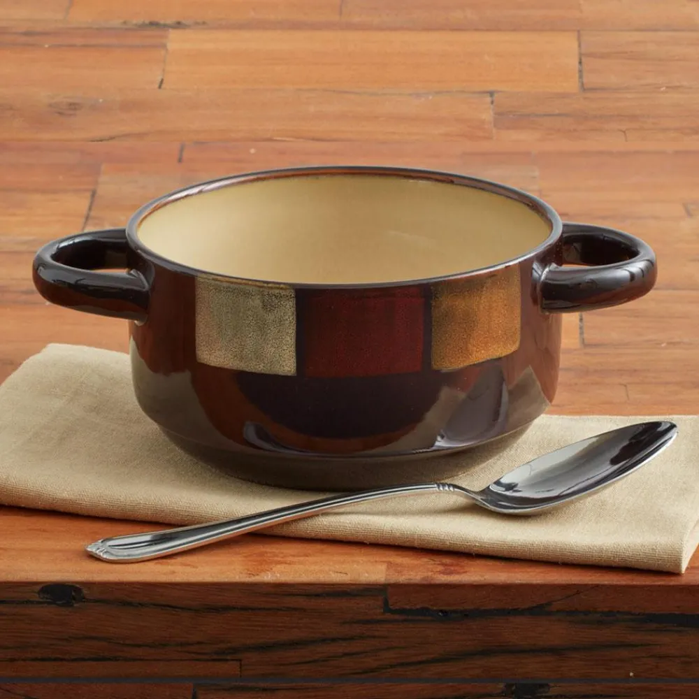 Pfaltzgraff® Taos Double Handled Soup Bowl- Soup Cereal Bowls