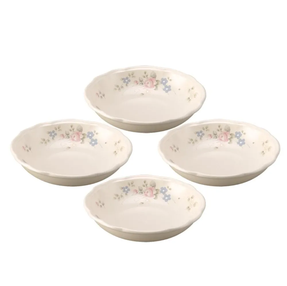Pfaltzgraff® Tea Rose Individual Pasta Bowls, Set of 4- Pasta Bowls