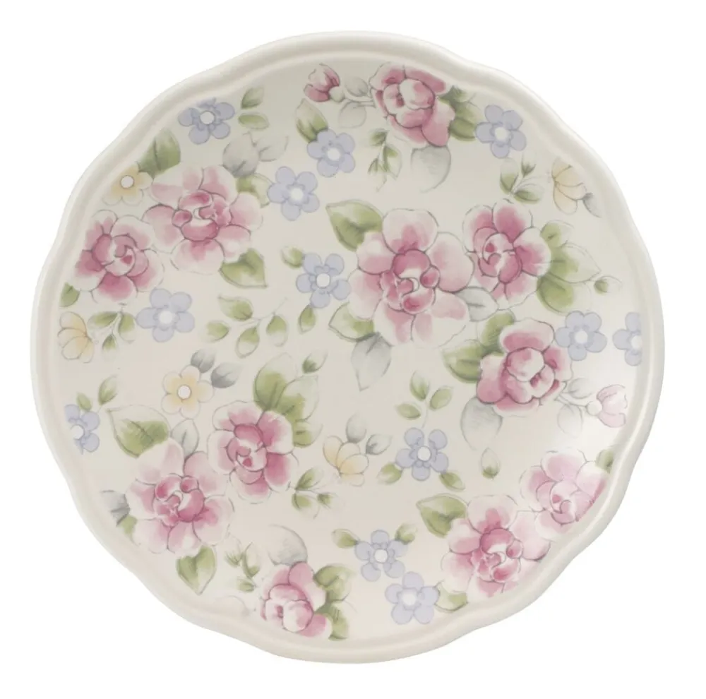 Pfaltzgraff® Tea Rose Set of 4 Accent Luncheon Plates- Salad Plates